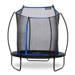 Plum 8ft Deluxe Trampoline with Enclosure - PVC Padding | Safe & Durable Outdoor Trampoline for Kids