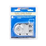 Zenith Chrome Double Cylinder Deadlock