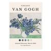 Galrie Van Gogh's Irises in Vase Iconic Post-Impressionist Art Print for Home Decor, Poster Only, A3 30 x 42cm (12 x 16inch)