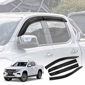 Weathershields for Volkswagen Amarok NF Series 2023-2025 Dual Cab Weather Shields Sun Visor