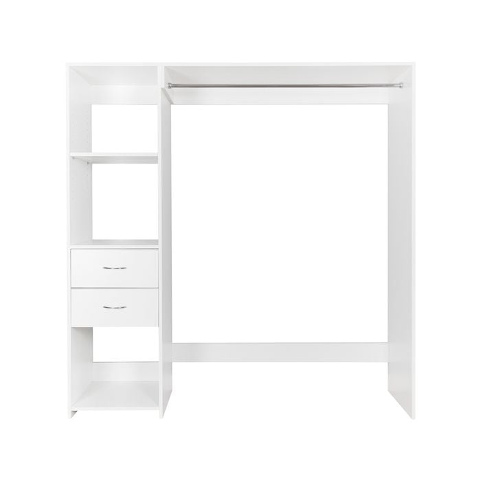 Kitko 1650mm Wardrobe Shelves and Drawers Kit
