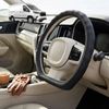 Australian Goose Steering Wheel Cover for LDV Deliver 9 Cab 2019 - Current D-shape Black