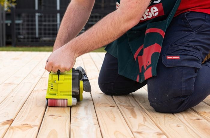 DIY- Step 3-How to paint a deck