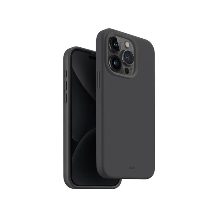Uniq Lino Hue Magsafe Phone Case For Iphone 15 Pro - Grey