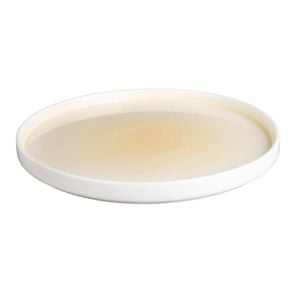 Olympia Plates Fondant Lemon 270mm 4 Pack Ceramic Tableware