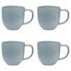 4PK Ecology Dwell Drinking Tea/Coffee Mug 340ml - Pebble