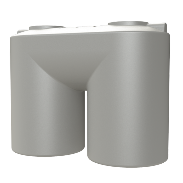 Melro Tanks 5000L Birch Grey Slimline 5010 Poly Water Tank