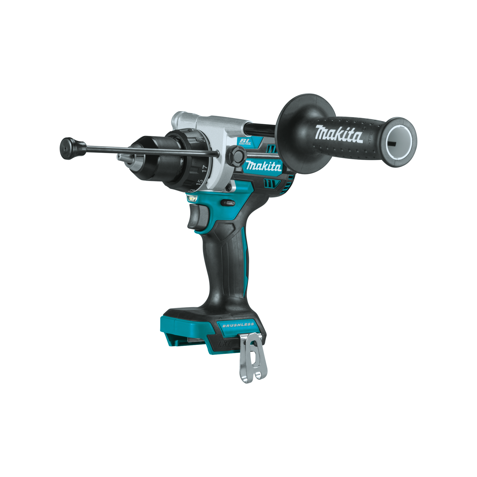 Makita LXT 18V Brushless Heavy Duty Hammer Driver Drill DHP486Z Skin Only Bunnings New Zealand