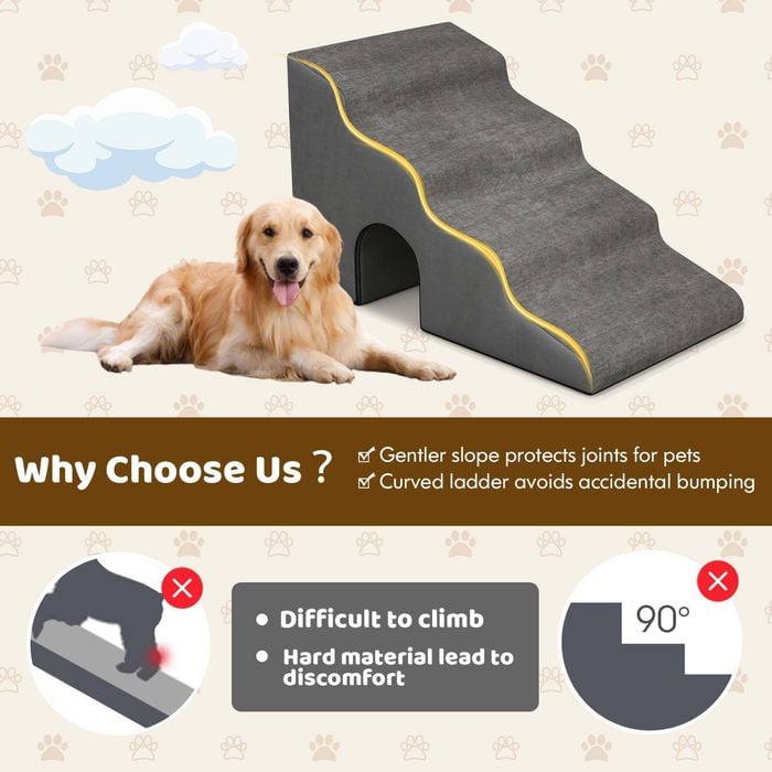 Pet Supplies Diy Pet Stairs Foam Amazon Dog Steps Pet Stairs