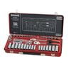 Sidchrome 3/8” Metric And AF Socket Set - 43 Piece