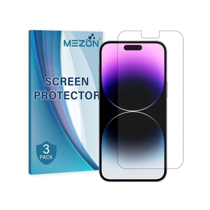 3 Pack MEZON iPhone 14 Pro Max (6.7") Anti-Glare Matte Film Screen Protectors