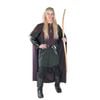 Elf Warrior Mens Halloween Costume Adult Fantasy Tunic Cloak Belt Boot Tops for Halloween, Standard