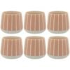 6PK Ecology Stoneware Kitchenware Hull Cuddle Drinking Mug Cup 270ml/9cm Blush