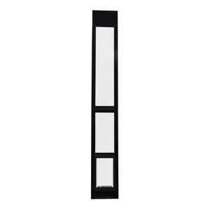 Hartman 300 x 180mm Black Medium Pet Door For Patio And Sliding Doors