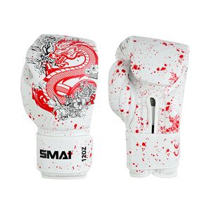 SMAI Boxing Glove - White Dragon Limited Edition - 14oz