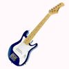 Karrera Kids Electric Guitar Junior Beginner Double Cutaway Scaled-Down Instrument for Children - Blue