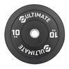 Ultimate 450 x 450 x 34.5mm 10kg Black Rubber Bumper Plate