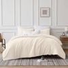 Renee Taylor Queen Tencel Lyocell Fibre & Cotton Quilt Cover Set Ivory 700TC