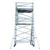 Instant Access 1.3m x 6m 225kg Aluminium Double Width Mobile Scaffold Tower