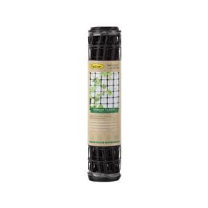 Backyard Farmer 6.0 x 0.5m x 50mm Black Plastic Trellis
