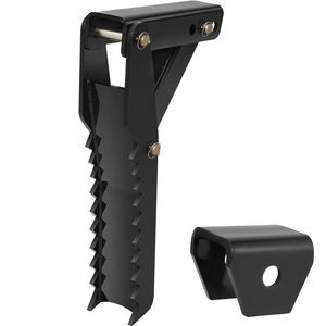 VEVOR 91.44cm Backhoe Excavator Thumb Attachments Black Steel Plate Bolt-On Design
