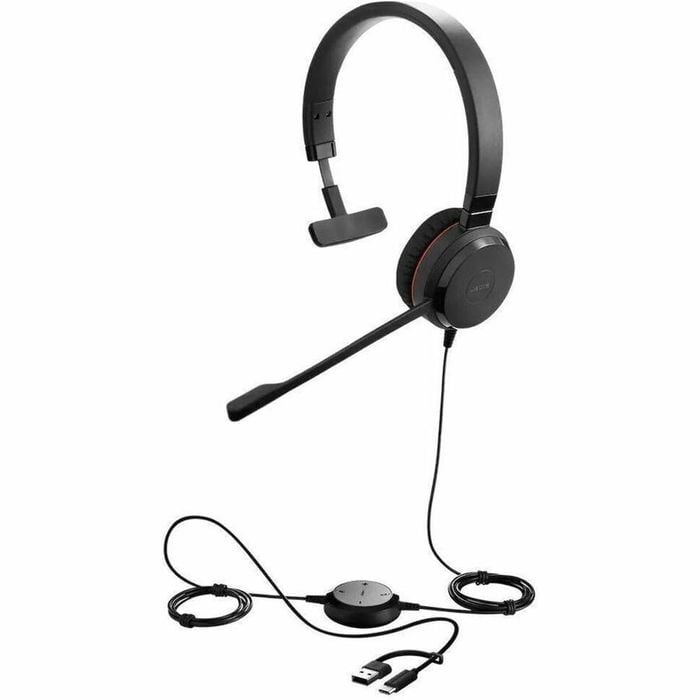 Jabra Evolve 30 II UC USB-C/A Mono Corded Headset