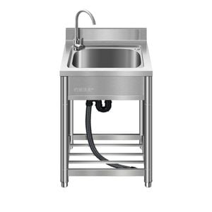 Stainless Steel  Sink 55x50x80cm With Pull Out Tap