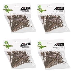 Avanti Bamboo Looped Picks Pack 200 - 8.5cm