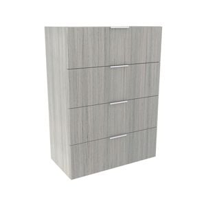 Lugna 1024 x 750 x 380mm Mist 4 Drawer Storage Cabinet