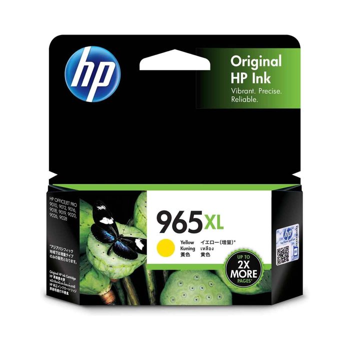HP GENUINE Original HP 965XL Yellow Ink Cartridge Toner Officejet 3JA83AA