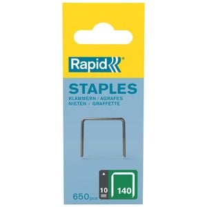 Rapid 10mm 140 Series Staples - 650 pieces