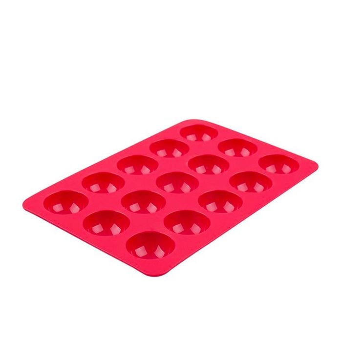 Daily Bake Small Dome Dessert Mould 15 Cup Red