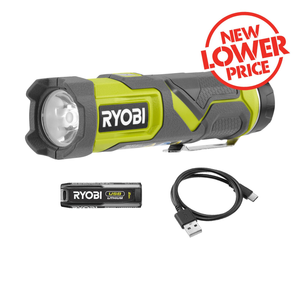 Ryobi USB Compact LED Light 2Ah Kit