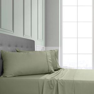 Ardor Cotton Sheet Set - Green - King