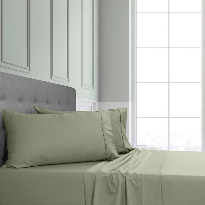 Ardor Cotton Sheet Set - Green - King