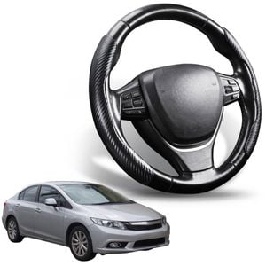 Segmented Steering Wheel Cover for Honda Civic 2006 - 2012 Hatch(8th Gen)