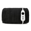 Dreamaker Kingston Coral Fleece Washable Electric Heated Throw Blanket Black 130x160cm | Overheat Protection & Auto-off