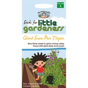 Mr Fothergill's Snow Pea Teepee Little Gardeners Seeds