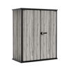 Keter Signature Outdoor Storage Cabinet / Shed 1.4W x 0.7D x 1.7H - Stormgrey Look