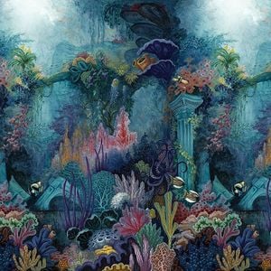 Abyss Mural Wallpaper. 2.1m x 2.80m