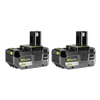 Ryobi 18V ONE+ 5.0Ah Lithium High Performance Battery Twin Pack