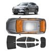 Window Sunshade Block Cover for BYD SEALION 6 SEALION6 2024-Onwards Side Rear Windshield Shades