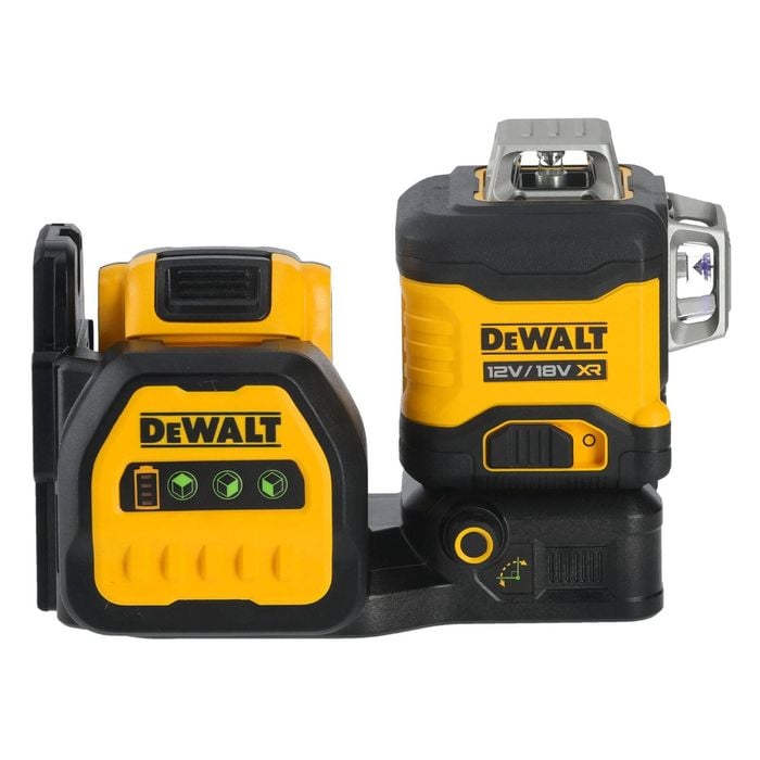 DeWALT 18V 2.0Ah Li-ion Cordless 3 x 360° Green Beam MultiLine Laser Kit