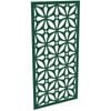 ProtectorAl 300-1200w x 1201-2400h Dark Green/Gloss White Morrocco Unframed Composite Deco Panel