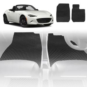 6D Diamond Car Floor Mats for Mazda MX-5 (ND)2015-Current-Outback GT
