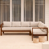 Mimosa Santo Timber Corner Lounge with Cushion