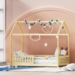 Artiss Wooden Bed Frame Kids House Beds Single