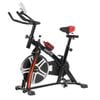 PowerTrain Black Heavy Flywheel Exercise Spin Bike