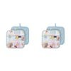 2x 2pc Ladelle Capri Pot Holder Heat Resistant Non-Slip Kitchen Hot Pad