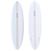 Summer vibes Mini Mal Funboard Surfboard - Beige - BEIGE, 7'0" x 20 3/4" x 2 3/4" 46.2L